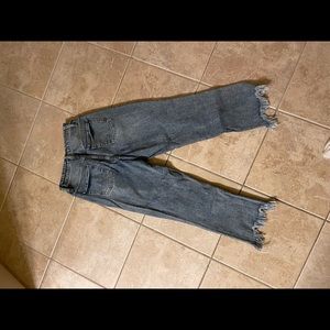 4 Target Blue Jeans with Zipper Detail down the sides